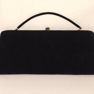 Vintage HL Harry Levine Kisslock Clutch Handbag Wristlet Evening Bag